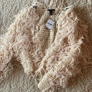 Forever 21 fringe jacket